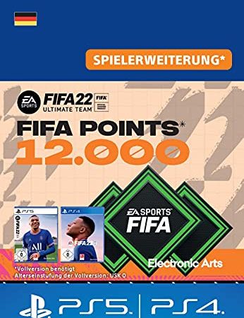 FIFA 22 Ultimate Team - 12000 FIFA Points | PS4/PS5 - Download Code - deutsches Konto