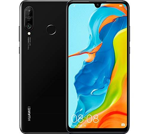 Huawei P30 Lite New Edition 256GB Handy, schwarz, Midnight Black, Android 9.0