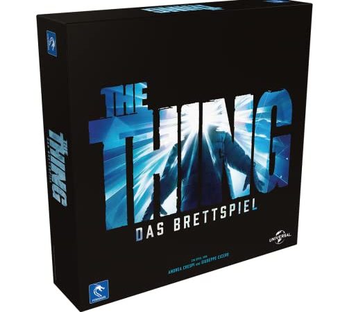 Asmodee | Pendragon Game | The Thing: Das Brettspiel | Grundspiel | Kennerspiel | Deduktionsspiel | 1-8 Spieler | Ab 13+ Jahren | 120+ Minuten | Deutsch