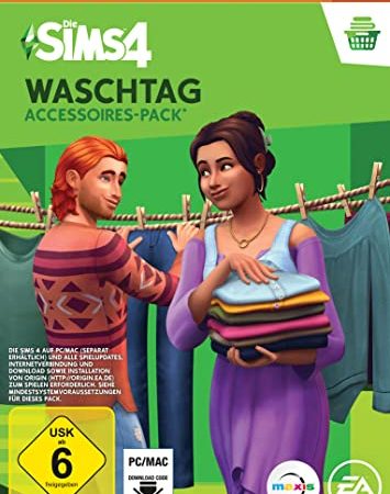 Die Sims 4 Waschtag (SP13) Accessoires-Pack PCWin-DLC |PC Download Origin Code |Deutsch