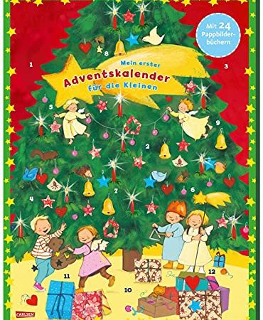 Mein erster Pixi Adventskalender für die Kleinen - mit 24 Pappbilderbüchern - 2021: mit altersgerechten Pappbilderbüchern für kleine Kinderhände | Pixi Adventskalender