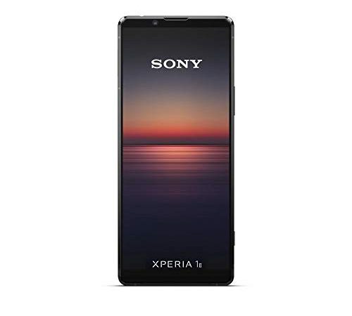 Sony Xperia 1 II 5G Smartphone (16,5 cm (6,5 Zoll) 4K HDR OLED Display, Triple-Kamera System, Android 12 SIM free, 8 GB RAM, 256 GB Speicher, IP65/68 Zertifizierung) schwarz