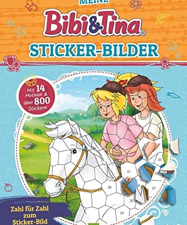 Meine Bibi & Tina Sticker-Bilder: Mit 14 Motiven und über 800 Stickern. Für Kinder ab 5 Jahren