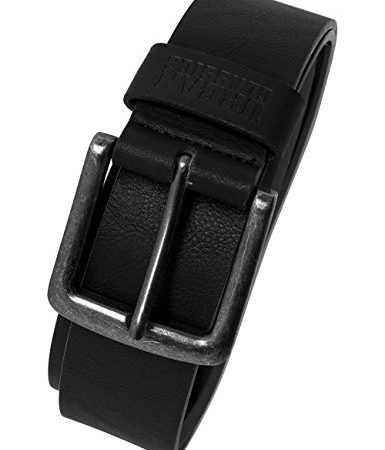 Urban Classics Unisex Leather Imitation Belt G rtel, Schwarz (Black 7), XL (130 cm Länge) EU