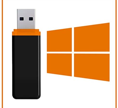 32GB USB Stick mit Windows 10 Professional 64 Bit Deutsch - USB Flash Drive - Betriebssystem Windows 10 Vollversion - Windows 10 Pro 32 Bit / 64 Bit