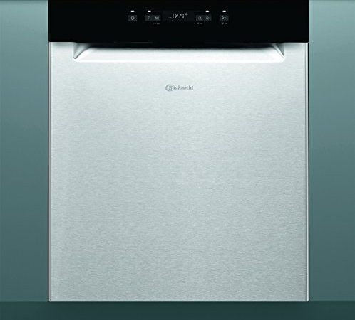 Bauknecht BUC 3C26 X Unterbaufähiger-Geschirrspüler 60 cm / ActiveDry / Startzeitvorwahl/ Hygiene Option/ Option MultiZone / Sensor-Programm / Vollwasserschutz, Edelstahl