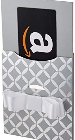 Amazon.de Geschenkkarte in Geschenkschuber (Silber)