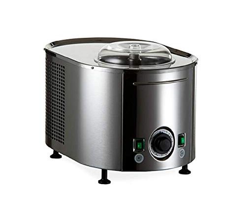 Eismaschine Musso Lussino MINI 4080 -Eiscrememaschine aus Edelstahl mit Kompressor - Unverwüstlich und zuverlässig - Eine Profi- Speiseeismaschine die ein Leben lang hält - ETM TESTMAGAZIN geprüft