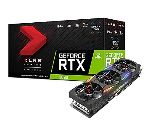 PNY GeForce RTX™ 3090 24GB XLR8 Gaming Uprising Epic-X RGB™ Triple Fan Grafikkarte