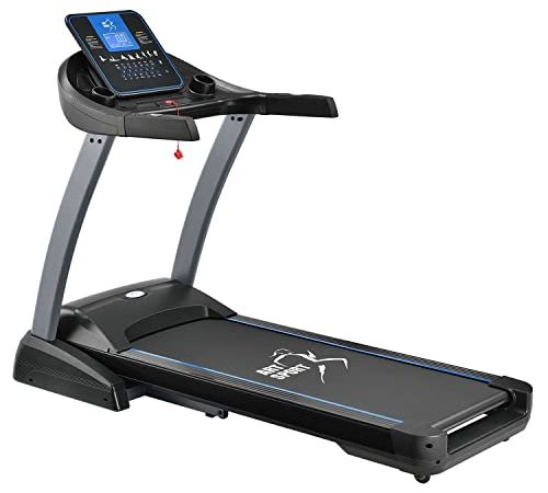 ArtSport Laufband Speedrunner 7000 klappbar mit Kinomap-Funktion, Lauffläche: 141 × 52 cm, bis 22 km/h, 22 Steigungsstufen & LCD Display, bis 150 kg