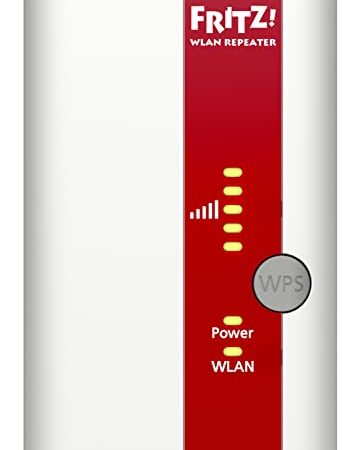 AVM FRITZ!WLAN Repeater 310 (300 Mbit/s, WPS), weiß, deutschsprachige Version
