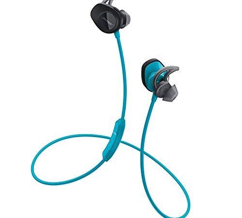 Bose SoundSport, kabellose Sport-Earbuds, (schweißresistente Bluetooth-Kopfhörer zum Joggen), Blau, Höhe: 2.86 cmBreite: 2.54 cmTiefe: 2.86 cm