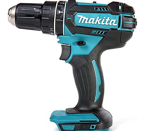 Makita DHP482Z 18 V LXT Li-Ion Kombi-Bohrer, 2 Geschwindigkeiten, Blau, nackt, DHP456Z