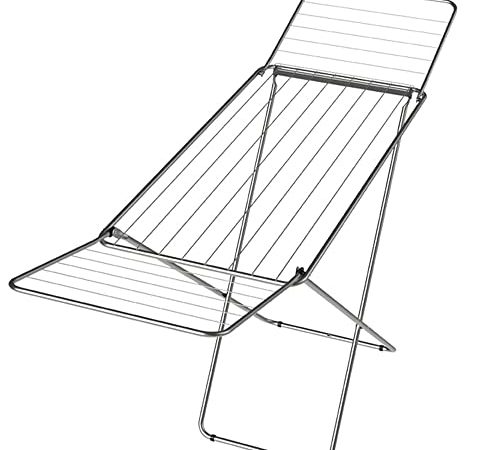 Posten Anker Premium Wäscheständer I Wäsche Trockner Ständer 18 Meter I Wäschetrockner I Silber I
