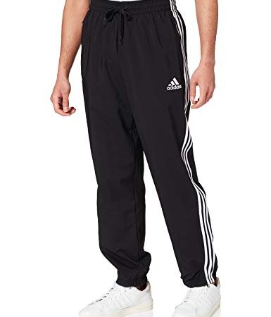 adidas Herren 3s Samson Pt Kompressionshose, Schwarz/Weiß, M EU