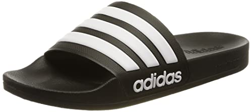 adidas Unisex Adilette Shower Slide Sandal, Schwarz, 43 EU
