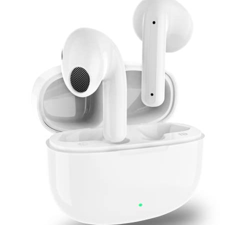 Bluetooth Kopfhörer in Ear mit Mikrofon, Kopfhörer Kabellos Bluetooth 5.1 HiFi Stereoklang, IPX7 Wasserdicht Kabellose Kopfhörer Touch Control, Noise Cancelling, 30H Spielzeit, Sport in Ear Kopfhörer