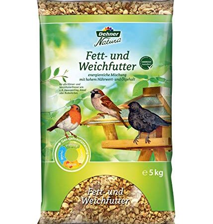 Dehner Natura Wildvogelfutter, Fett- und Weichfutter, 5 kg
