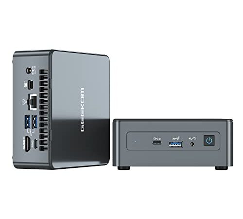 GEEKOM IT11 Mini-PC, 1TB Intel i7-1195G7 Mini PC(8 Threads, 12M Cache, Max 5 Ghz),32 GB DDR4 Windows 11 Pro mit Intel Iris Xe Grafik Mini Desktop PC, i7 Mini Computer 8K UHD | USB4 | WiFi 6 | BT5.2