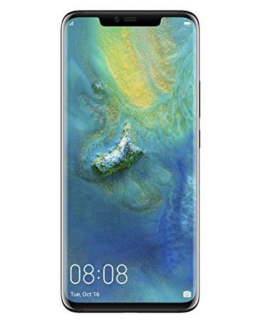 Huawei Mate 20 Pro 128GB Handy, Android 9.0 (Pie), Dual SIM, schwarz (West European Version)