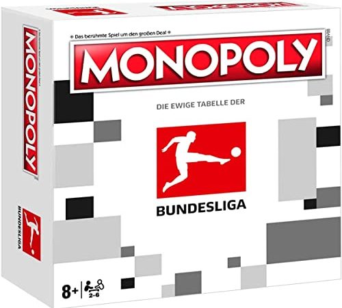 Monopoly - Bundesliga Edition - Bundesliga Fanartikel - Alter 8+ - Deutsch