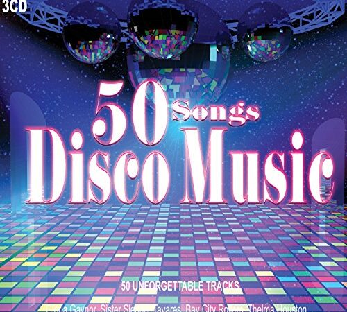3 CD 50 Hits Disco anni '70, Gloria Gaynor, Donna Summer, Gibson Brothers. Grandi successi come I Will Survive, Celebration, We Are Family ...