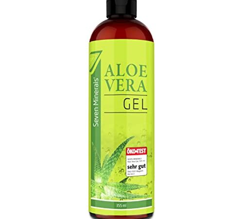Aloe Vera Gel 99% Bio, 355 ml - ÖKO-TEST Sehr Gut - 100% Natürlich, Rein & Ohne Duftstoffe (Alkoholfrei, Kein Parfüm/WC-Duft) - Einzigartige Vegane Formel OHNE XANTHAN - aus ECHTEM SAFT, NICHT PULVER