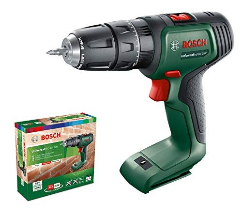 Bosch Akku Schlagbohrschrauber UniversalImpact 18V (ohne Akku, 18 Volt System, im Karton)