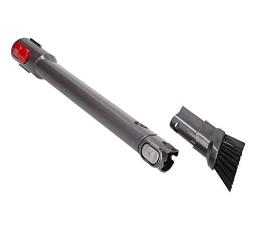 Dyson V7 V8 V10 Akku-Stab, Vakuum, ausziehbar, flexibel, Düsenbürste, 968433-01, eisengrau, Einheitsgröße