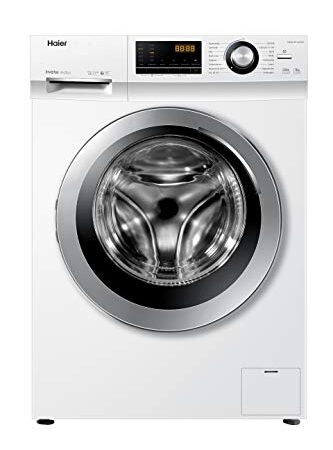 Haier HW80-BP14636N Waschmaschine / 8 kg/A - beste Effizienz/Inverter-Motor/Dampffunktion/Vollwasserschutz/Eco 40-60 Programm