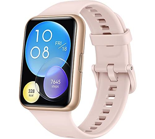 HUAWEI WATCH FIT 2 SmartWATCH, 1,74''HUAWEI FullView-Display,Bluetooth-Anrufe, Gesundheitsmanagement,Lange Akkulaufzeit,Animierte Quick-Workouts, SpO2-Erfassung,30 Monate Garantie,Pink