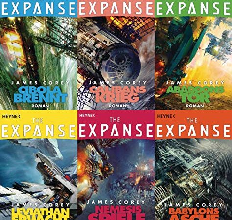 James Corey Expanse Reihe Band 1 - 6