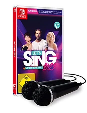 Let's Sing 2023 German Version [+ 2 Mics] (Nintendo Switch)