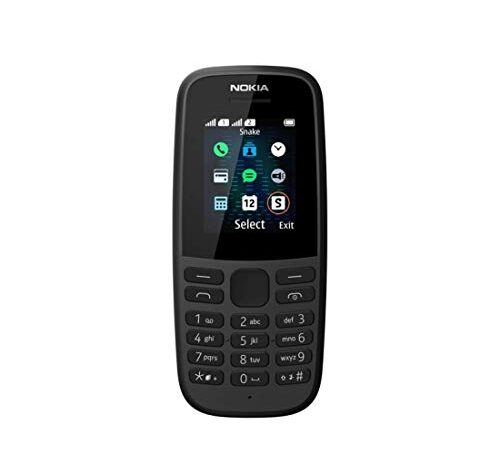 Nokia 105-2019 Dual SIM Black (TA-1174)