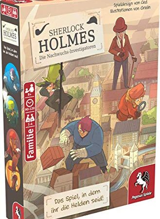 Pegasus Spiele 36022G - Sherlock Holmes - Die Nachwuchs-Investigatoren