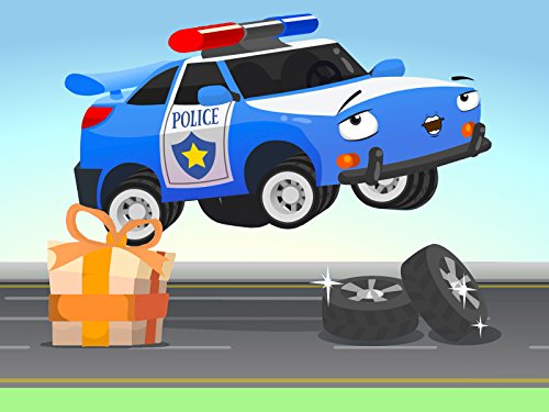 Polizeiauto Flash