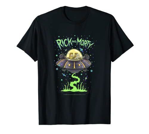 Rick and Morty Drunk Rick Ship T-Shirt