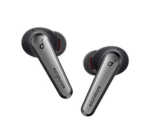 Soundcore by Anker Liberty Air 2 Pro Bluetooth Kopfhörer, Aktive Noise Cancelling Geräuschunterdrückung, PureNote Technologie, LDAC, 6 Mikrofone, 26 Std. Akku, Bluetooth 5, Kabelloses Laden(Onyx)