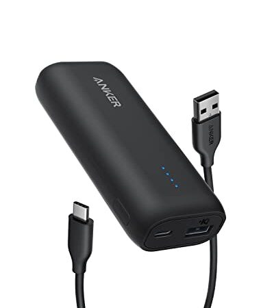 Anker 321 Powerbank (PowerCore 5K), 5200mAh externer Akku, Geeignet für iPhone Serien 12 und 13, Samsung, Google Pixel, LG und mehr (Ohne Netzteil)