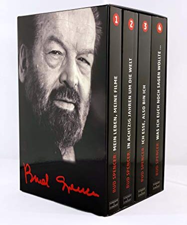BUD SPENCER: Alle vier Bud-Spencer-Paperbacks im Schuber: Mein Leben, meine Filme; In achtzig Jahren um die Welt; Ich esse, also bin ich; Was ich Euch noch sagen wollte ...