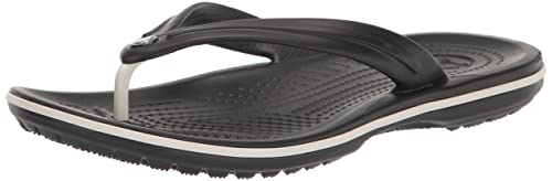 Crocs Unisex Crocband Flip Flip Flops, Schwarz, 39/40 EU