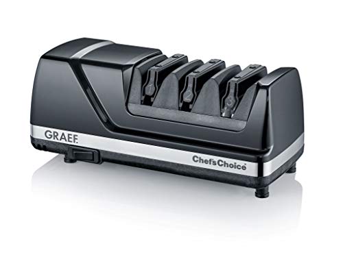 GRAEF Messerschärfer CX125 15° Schleifwinkel, schwarz