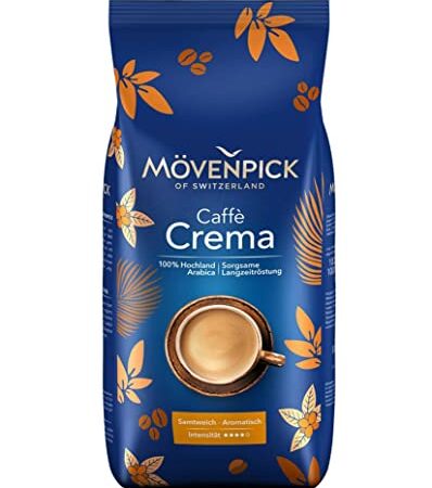 Kaffee CAFFÈ CREMA von Mövenpick, 8x1000g Bohnen