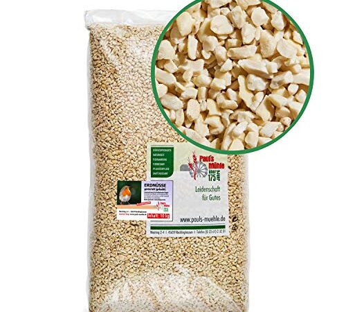 Paul´s Mühle Erdnüsse für Vögel, Erdnusskerne gehackt, 10 kg