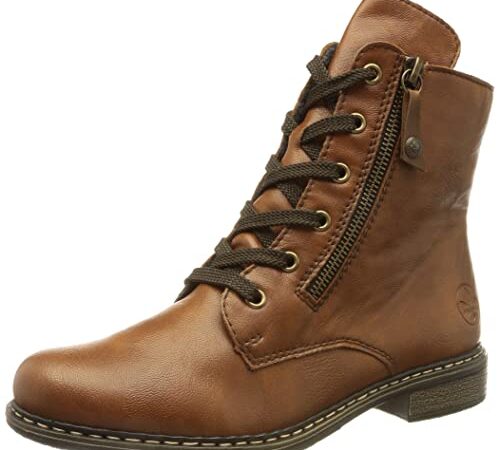 Rieker Damen 71204 Mode-Stiefel, braun, 40 EU