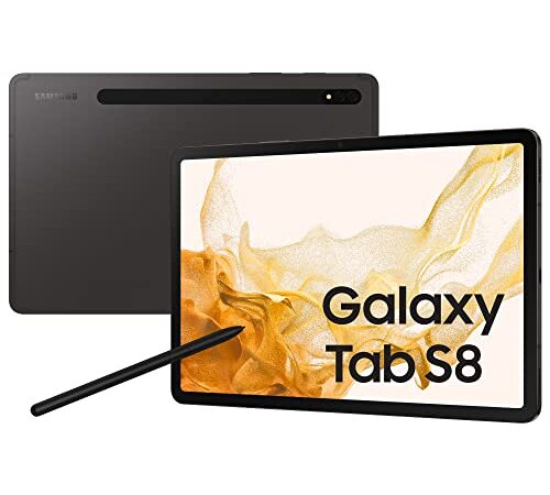 Samsung Galaxy Tab S8 Tablet 11 Zoll WLAN RAM 8GB 256GB Android 12 Graphite [Italienische Version] 2022