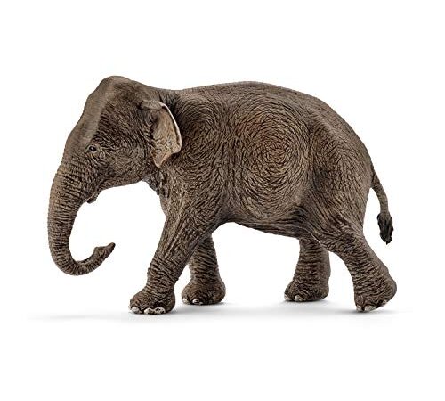schleich 14753 Asiatische Elefantenkuh, für Kinder ab 3+ Jahren, WILD LIFE - Spielfigur
