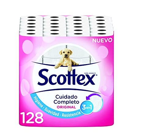 Scottex Original Toilettenpapier, 128 Rollen