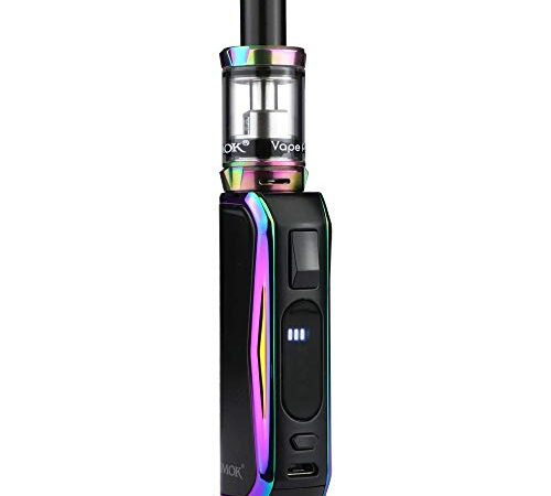 SMOK Priv N19 Kit 1200 mAh (30 W), mit Vape Pen Nord 19 Tank 2 ml, Riccardo e-Zigarette, 7-color/black, 132 g