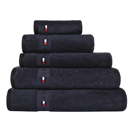 Tommy Hilfiger Duschtuch | Navy - 70 x 140 cm